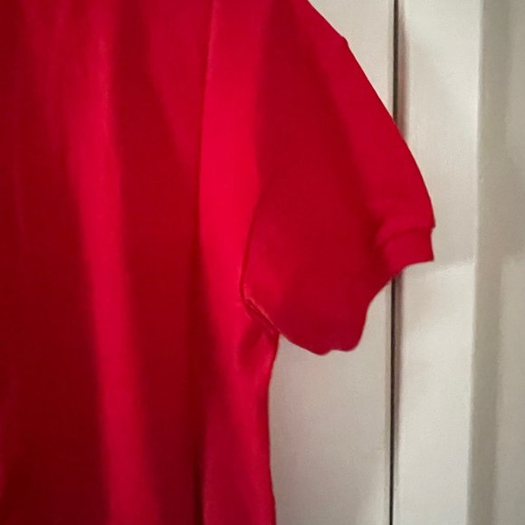Everlane Red The Oversized Polo Top Shirt Size Small New with Tags - Picture 8 of 11